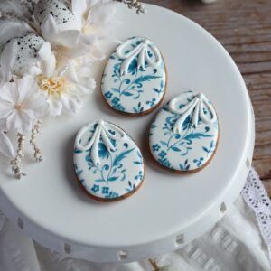 PISANKA PORCELANOWA - PIERNICZEK WIELKANOCNY