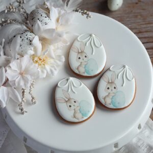 PISANKA Z KRÓLICZKIEM - PIERNICZEK WIELKANOCNY