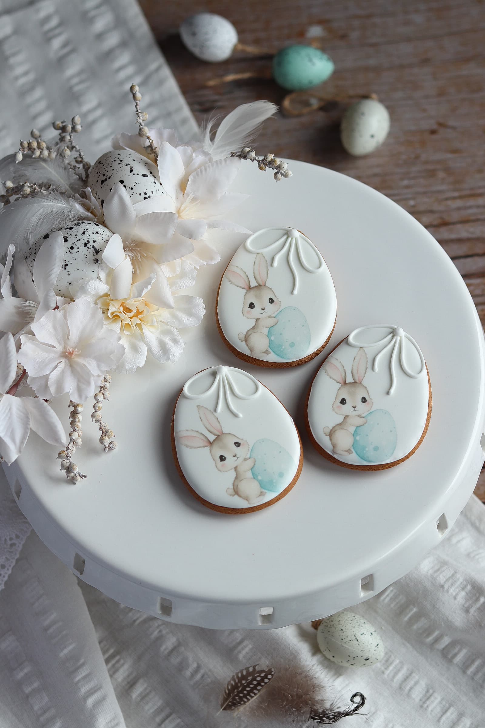 PISANKA Z KRÓLICZKIEM - PIERNICZEK WIELKANOCNY